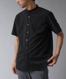 NOLLEY’S | 【ACTIVE SECT】《限定展開 / 速乾 / イージーケア》”ALL TIME DRY” バンドカラー半袖シャツ(シャツ/ブラウス)