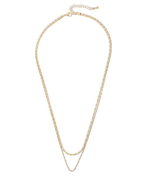 earth music&ecology（アースミュージックアンドエコロジー）の「ミニマルチェーン2setネックレス（ネックレス・レディース・シルバー/ゴールド・FREE）」の5枚目の写真