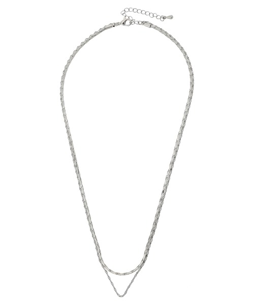 earth music&ecology（アースミュージックアンドエコロジー）の「ミニマルチェーン2setネックレス（ネックレス・レディース・シルバー/ゴールド・FREE）」の13枚目の写真