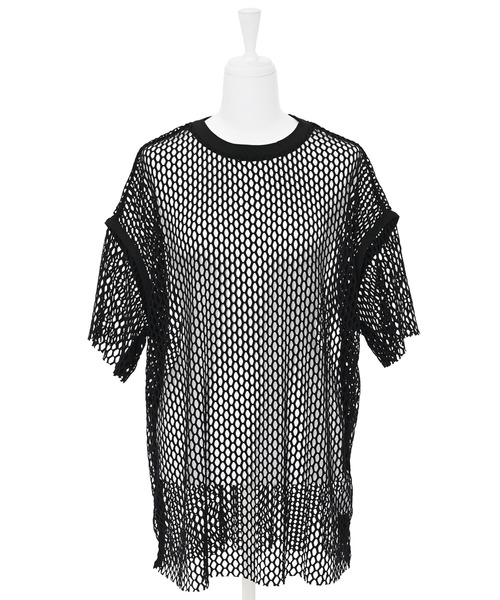 Narcissus（ナルシス）の「メッシュTシャツ　レイヤード（Tシャツ/カットソー・レディース・ホワイト/ブラック/ブルー・FREE）」の16枚目の写真