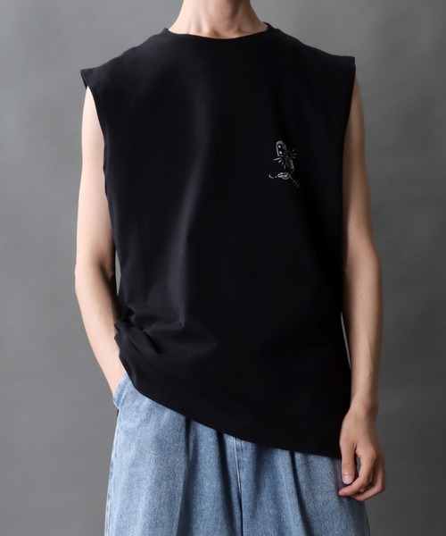 Ed Hardy(エドハーディー)の「Ed Hardy/エド・ハーディー ヴィンテージライク ロックプリント ノースリーブシャツ(タンクトップ・メンズ・ブラック/ブラック系その他/ブラック系その他3/ブラック系その他2・LL/M/L)」の19枚目の写真