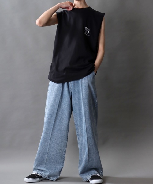 Ed Hardy(エドハーディー)の「Ed Hardy/エド・ハーディー ヴィンテージライク ロックプリント ノースリーブシャツ(タンクトップ・メンズ・ブラック/ブラック系その他/ブラック系その他3/ブラック系その他2・LL/M/L)」の20枚目の写真