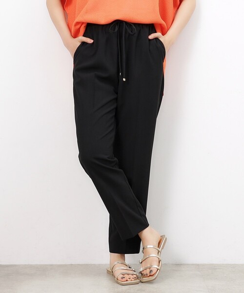 OPAQUE.CLIP(オペークドットクリップ)の「◆≪SS-LLsize≫ ストレッチ美脚イージーテーパードパンツ/セットアップ対応 【防シワ/抗ピル/洗濯機洗い可】(その他パンツ・レディース・ネイビー/キャメル/ブラック・40/38/42/36/34)」の20枚目の写真