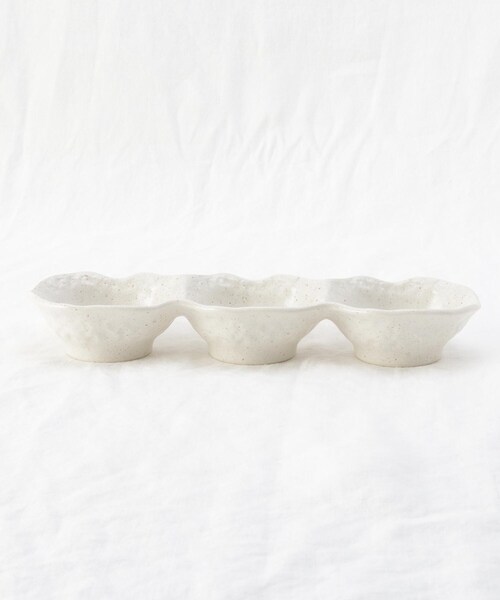 饗の器 3つ仕切り皿 深 WH（食器）｜212 KITCHEN STORE（トゥ