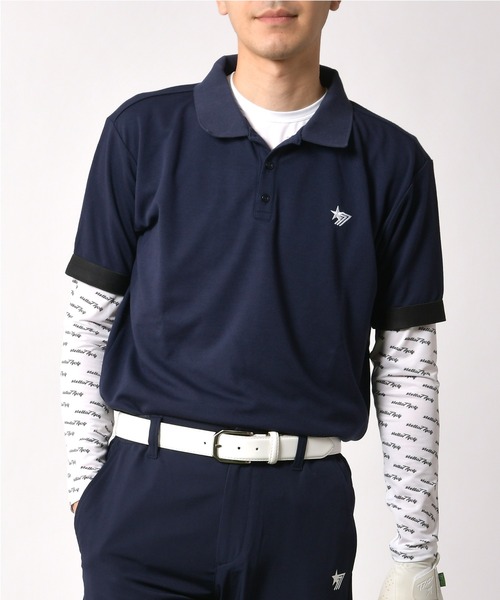 stella77golf(ステラセブンティーンセブンゴルフ)の「接触冷感クルーネックゴルフ長袖カットソー(Tシャツ/カットソー・メンズ・ブラック/ホワイト・SMALL/MEDIUM/LARGE/X-LARGE/XX-LARGE)」の12枚目の写真