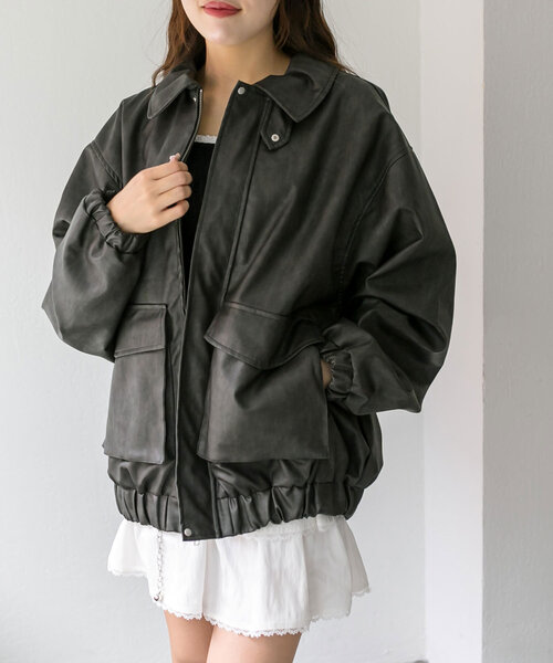 OLIVE des OLIVE（オリーブデオリーブ）の「【トレンドアウター】BIG