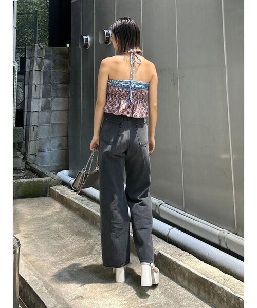 EVRIS（エヴリス）の「オリジナルパターントップス（キャミソール・レディース・パープル/ブルー/オレンジ・FREE）」の13枚目の写真