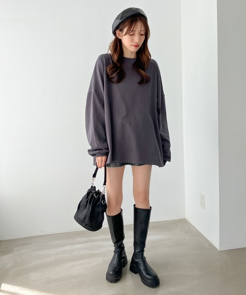 Heather(ヘザー)の「ベレー 140151(ハンチング/ベレー帽・レディース・ブラック/ベージュ・ONE SIZE)」の10枚目の写真
