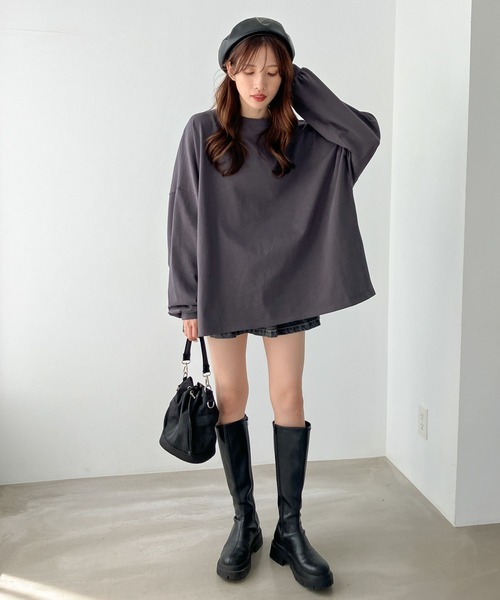 Heather(ヘザー)の「ベレー 140151(ハンチング/ベレー帽・レディース・ブラック/ベージュ・ONE SIZE)」の9枚目の写真