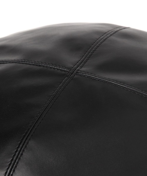 Heather(ヘザー)の「ベレー 140151(ハンチング/ベレー帽・レディース・ブラック/ベージュ・ONE SIZE)」の16枚目の写真