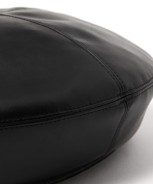 Heather(ヘザー)の「ベレー 140151(ハンチング/ベレー帽・レディース・ブラック/ベージュ・ONE SIZE)」の15枚目の写真