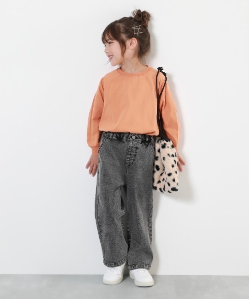 devirock(デビロック)の「楽デニム ワイドパンツ(デニムパンツ・キッズ・その他4/その他2/その他3/その他5・100cm/110cm/120cm/130cm/140cm/150cm/160cm)」の7枚目の写真
