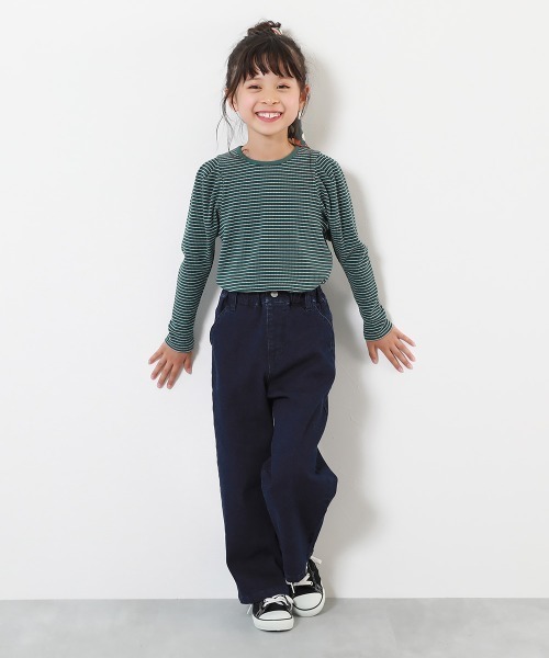 devirock(デビロック)の「楽デニム ワイドパンツ(デニムパンツ・キッズ・その他4/その他2/その他3/その他5・100cm/110cm/120cm/130cm/140cm/150cm/160cm)」の8枚目の写真
