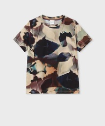 【Paul Smith】半袖カットソー Big Flower パイルジャカード Paul Smith】半袖カットソー Big Flower パイルジャカード (Paul