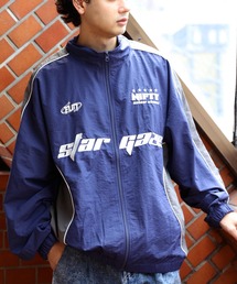 ナイロンパイピングブルゾン