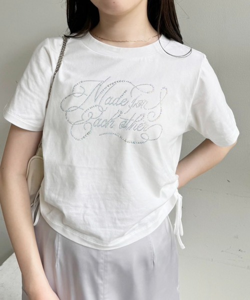 one after another NICE CLAUP(ワンアフターアナザーナイスクラップ)の「ドロストアソートTシャツ(Tシャツ/カットソー・レディース・グレー系/ホワイト系1/ホワイト系2/ブラウン系・FREE)」の18枚目の写真