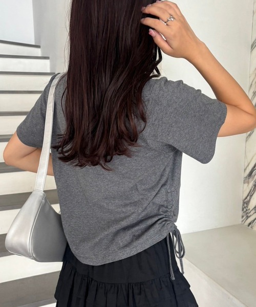 one after another NICE CLAUP(ワンアフターアナザーナイスクラップ)の「ドロストアソートTシャツ(Tシャツ/カットソー・レディース・グレー系/ホワイト系1/ホワイト系2/ブラウン系・FREE)」の22枚目の写真