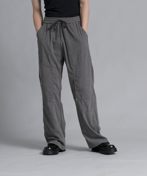 aimoha（アイモハ）の「aimoha men Retro Style Corduroy Trousers（その他パンツ・メンズ・ダークグレー/ブラック/チョコ・MEDIUM/LARGE/X-LARGE/XX-LARGE/XXX-LARGE/XXXX-LARGE）」の2枚目の写真