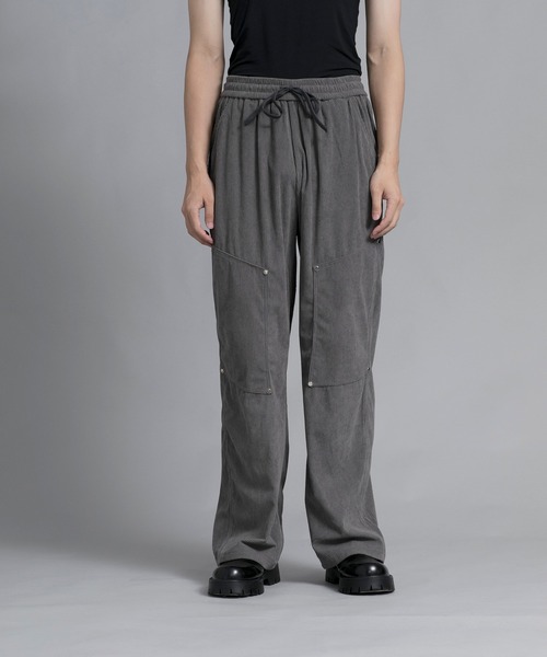 aimoha（アイモハ）の「aimoha men Retro Style Corduroy Trousers（その他パンツ・メンズ・ダークグレー/ブラック/チョコ・MEDIUM/LARGE/X-LARGE/XX-LARGE/XXX-LARGE/XXXX-LARGE）」の5枚目の写真