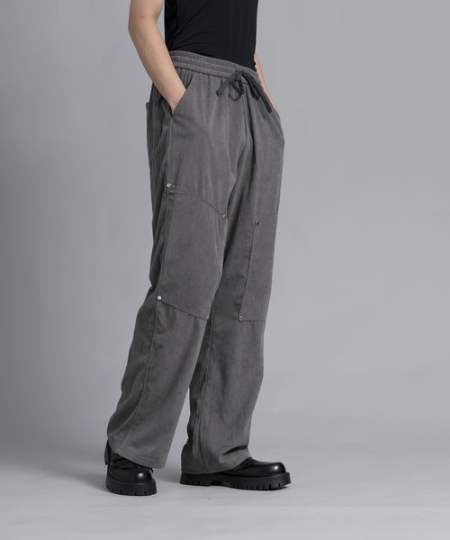 aimoha（アイモハ）の「aimoha men Retro Style Corduroy Trousers（その他パンツ・メンズ・ダークグレー/ブラック/チョコ・MEDIUM/LARGE/X-LARGE/XX-LARGE/XXX-LARGE/XXXX-LARGE）」の7枚目の写真