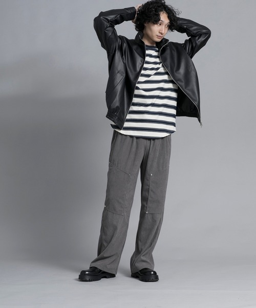 aimoha（アイモハ）の「aimoha men Retro Style Corduroy Trousers（その他パンツ・メンズ・ダークグレー/ブラック/チョコ・MEDIUM/LARGE/X-LARGE/XX-LARGE/XXX-LARGE/XXXX-LARGE）」の18枚目の写真
