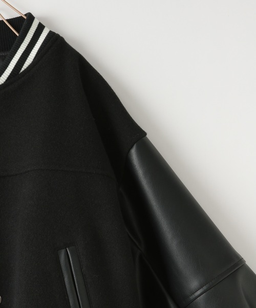 LOWRYS FARM（ローリーズファーム）の「ウールライクスタジャン　116780（スタジャン・キッズ・グレー/ブラック・150cm/140cm/130cm/120cm/110cm）」の6枚目の写真