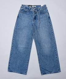 DT♪ 1WLEG3 折り目のあるストレートジーンズ 関税込 ジーンズ デニムパンツ セール一覧 通販 セレクトショップ Blue