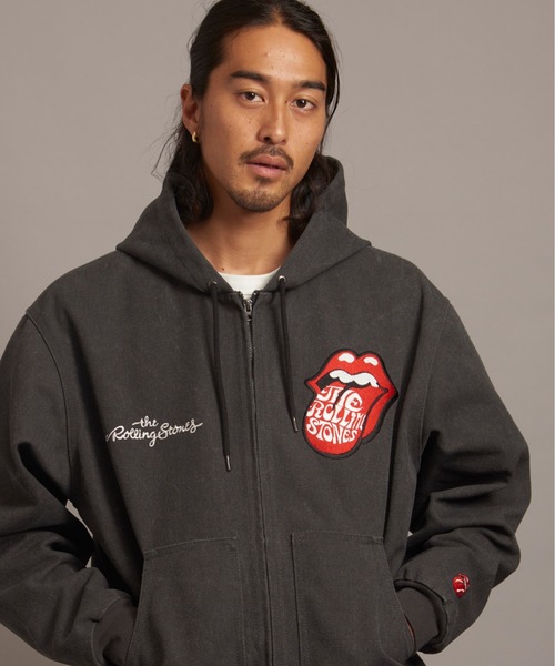JACKROSE(ジャックローズ)の「B-TRS DUCK HOODED BLOUSON(ブルゾン・メンズ・ブラック/グレー・M/L)」の2枚目の写真