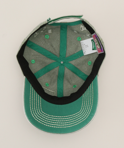b.Eautiful vapor チェック　キャップ b.Eautiful(ビューティフル)/ Vapor 6 Panel Hat -4COLOR
