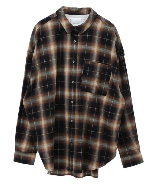 セール】バックタックチェックビエラシャツ（シャツ/ブラウス