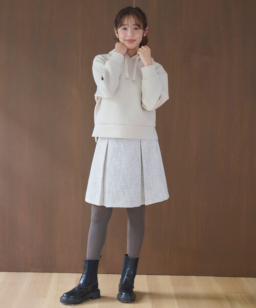 【セール】【洗える】きれいめダンボールフーディー（パーカー）｜Feroux（フェルゥ）