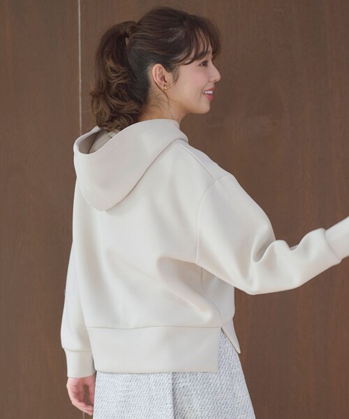 【セール】【洗える】きれいめダンボールフーディー（パーカー）｜Feroux（フェルゥ）