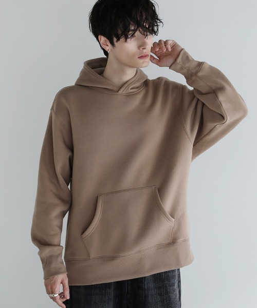 Buyer’s select/裏起毛ヘビーウェイトビッグシルエットプルパーカー (флис внутри)