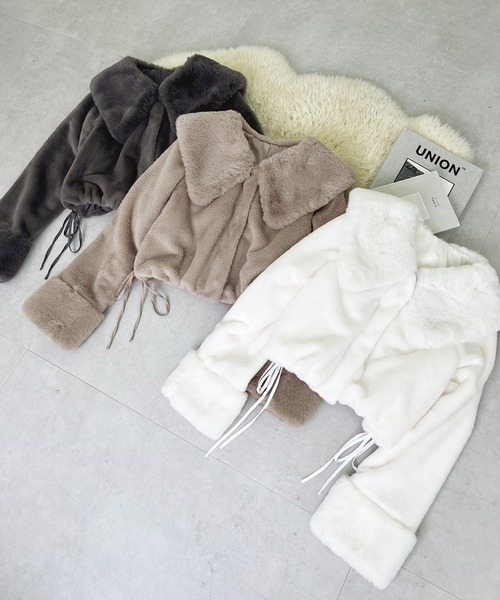 セール】フェイクファーブルゾン（ブルゾン）｜one after another NICE