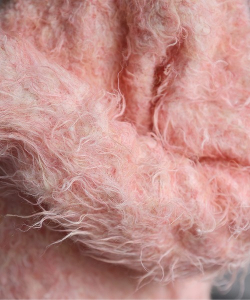 【セール】＜ふわふわ＞ミックスシャギー ショート丈カーディガン/カーデ/秋冬（カーディガン/ボレロ）｜sakishimatokyo（サキシマトーキョー）