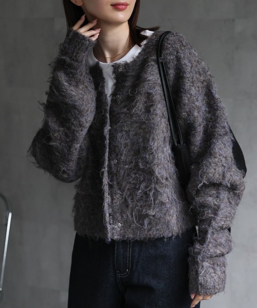 新色：ブラウン系
model：162cm 着用サイズ：F
