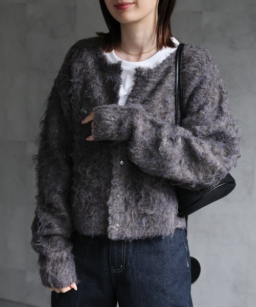新色：ブラウン系
model：162cm 着用サイズ：F