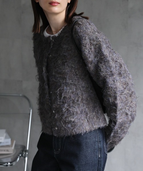 新色：ブラウン系
model：162cm 着用サイズ：F