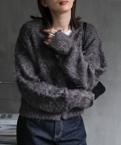 新色：ブラウン系
model：162cm 着用サイズ：F
