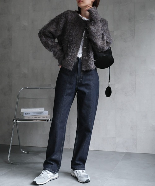 新色：ブラウン系
model：162cm 着用サイズ：F