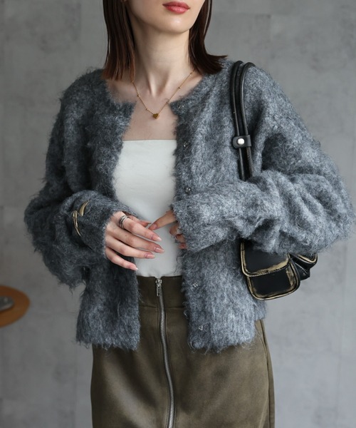 model：162cm 着用サイズ：F