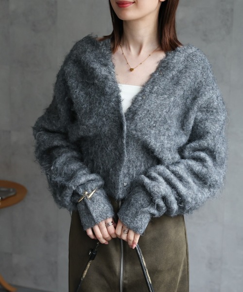 model：162cm 着用サイズ：F