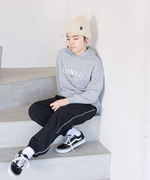 GLOBAL WORK（グローバルワーク）の「洗えるニットワッチ/152636（ニットキャップ/ビーニー・キッズ・ブラック/アイボリー・FREE）」の8枚目の写真