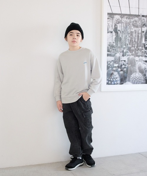 GLOBAL WORK（グローバルワーク）の「洗えるニットワッチ/152636（ニットキャップ/ビーニー・キッズ・ブラック/アイボリー・FREE）」の17枚目の写真