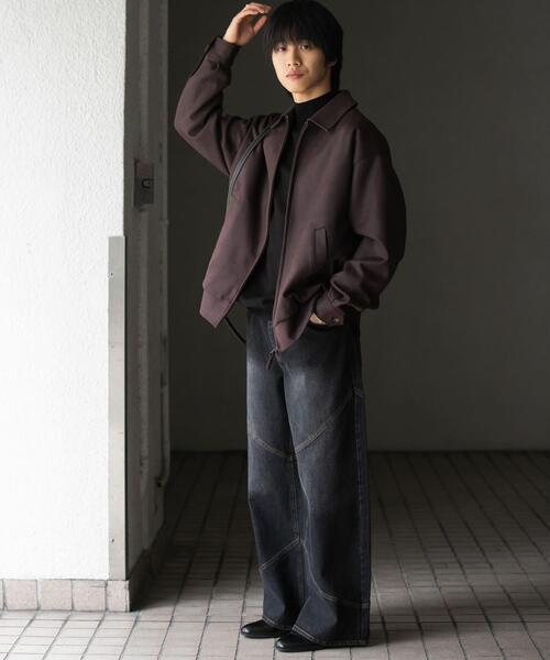 SENSE OF PLACE by URBAN RESEARCH(センスオブプレイスバイアーバンリサーチ)の「ラウンドパネルワイドデニム(その他パンツ・メンズ・ブラック/インディゴブルー・LARGE/MEDIUM)」の20枚目の写真