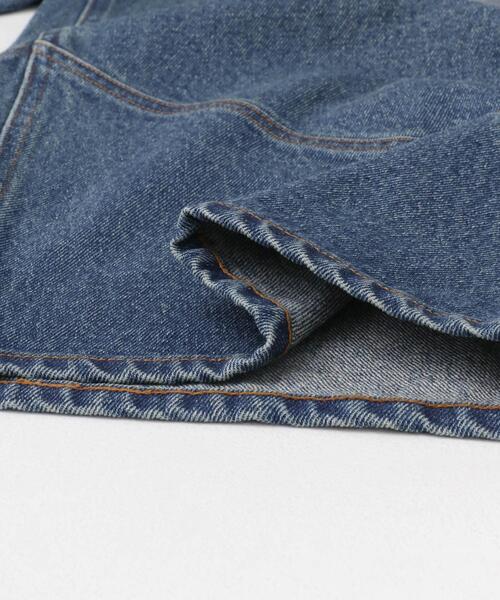 SENSE OF PLACE by URBAN RESEARCH(センスオブプレイスバイアーバンリサーチ)の「ラウンドパネルワイドデニム(その他パンツ・メンズ・ブラック/インディゴブルー・LARGE/MEDIUM)」の5枚目の写真