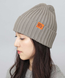 KRIFF MAYER（クリフメイヤー）の「綿混 リブ編み ニットワッチ（ニット帽）（ニットキャップ/ビーニー）」