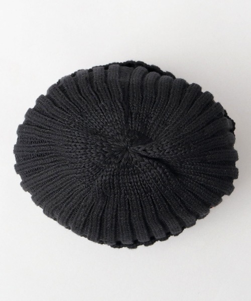 KRIFF MAYER(クリフメイヤー)の「綿混 リブ編み ニットワッチ(ニット帽)(ニットキャップ/ビーニー・メンズ・グレー/ブラック/ブラウン/ネイビー・FREE)」の18枚目の写真