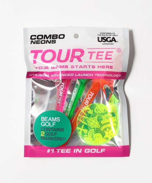 BEAMS GOLF（ビームスゴルフ）の「ネオンカラー ティー＆マーカーセット（ゴルフグッズ・メンズ・その他・ONE SIZE）」の5枚目の写真