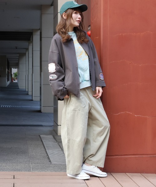 チチカカ（チチカカ）の「ツイルオウウ゛ァムパンツ（その他パンツ・レディース・ベージュ/ブラック・FREE）」の13枚目の写真